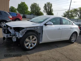 2017 Buick Regal Premium II with VIN 2G4GR5GX0H9133102, listed as a Copart auction lot 55053435 with 29,980 mi miles and Salvage title. Bid and sale history available at DreamBid. Image 1.