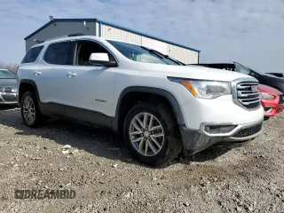 2018 GMC Acadia SLE with VIN 1GKKNSLA6JZ159181, listed as a Copart auction lot 45925715 with 59,537 mi miles and Salvage Title. Bid and sale history available at DreamBid. Image 4.
