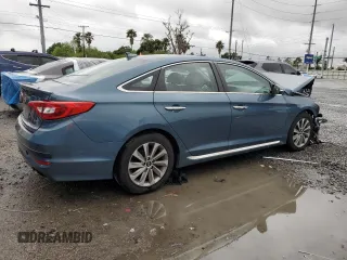 2017 Hyundai Sonata Sport with VIN 5NPE34AF6HH452394, listed as a Copart auction lot 52299045 with Not Provided miles and Salvage Title. Bid and sale history available at DreamBid. Image 3.
