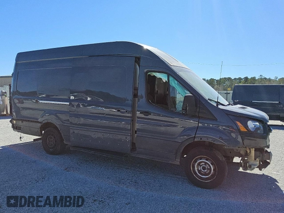 2020 Ford Transit Cargo with VIN 1FTBR3X87LKA72088, listed as a Copart auction lot 75044814 with 73,961 mi miles and Clean Title. Bid and sale history available at DreamBid. Image 4.