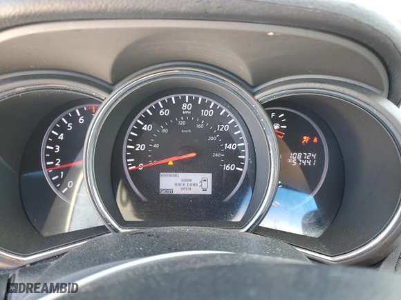 2012 Nissan Murano S with VIN JN8AZ1MU0CW105351, listed as a Copart auction lot 49838215 with 108,724 mi miles and Salvage Title. Bid and sale history available at carsss.com. Image 9.