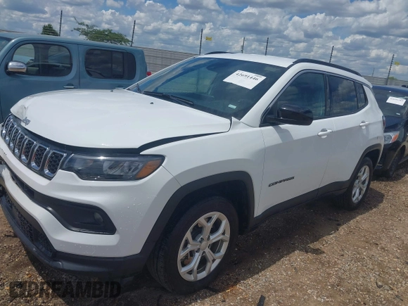 2024 Jeep Compass Latitude с VIN 3C4NJDBN9RT132757, выставлен на аукционе IAAI как лот 42691446 с пробегом 23 660 миль миль и . История ставок и продаж доступна на DreamBid. Изображение 17.