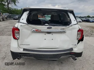 2020 Ford Explorer Limited z VIN 1FMSK8FH5LGB55939, wystawiony jako Copart lot #58589535 z przebiegiem 58 512 mil mil oraz Szkoda całkowita • Salvage title. Historia ofert i sprzedaży dostępna na DreamBid. Obrazek 6.
