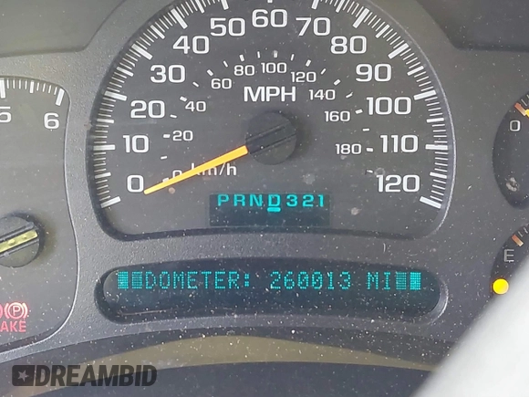 2003 Chevrolet Silverado 1500 with VIN 2GCEK19T231219036, listed as a IAAI auction lot 41771844 with 260,013 mi miles. Bid and sale history available at carsss.com. Image 16.