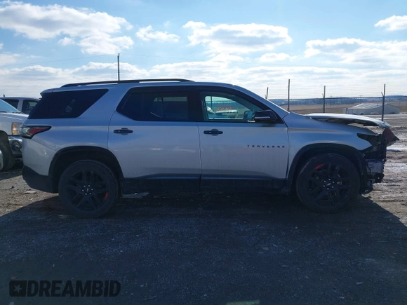 2020 Chevrolet Traverse Premier with VIN 1GNEVKKW3LJ146063, listed as a IAAI auction lot 41523886 with 95,380 mi miles. Bid and sale history available at carsss.com. Image 13.