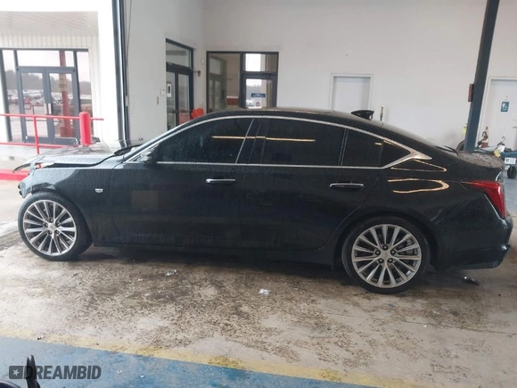2022 Cadillac CT5 Premium Luxury with VIN 1G6DN5RK4N0108040, listed as a IAAI auction lot 41616053 with 73,700 mi miles. Bid and sale history available at carsss.com. Image 14.