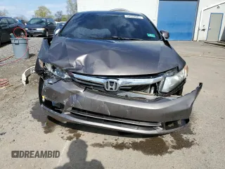 2012 Honda Civic EX with VIN 19XFB2F80CE053287, listed as a Copart auction lot 53332085 with 137,445 mi miles and Salvage Title. Bid and sale history available at DreamBid. Image 5.