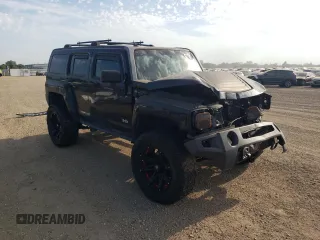 2006 Hummer H3 with VIN 5GTDN136968284885, listed as a Copart auction lot 68511774 with 207,664 mi miles and Salvage Title. Bid and sale history available at carsss.com. Image 4.