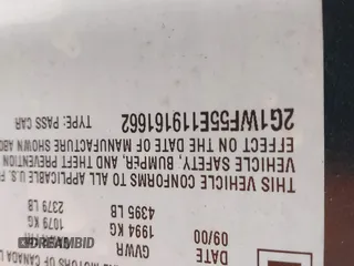 2001 Chevrolet Impala с VIN 2G1WF55E119161662, выставлен на аукционе IAAI как лот 42519838 с пробегом 197 896 миль миль и . История ставок и продаж доступна на DreamBid. Изображение 9.