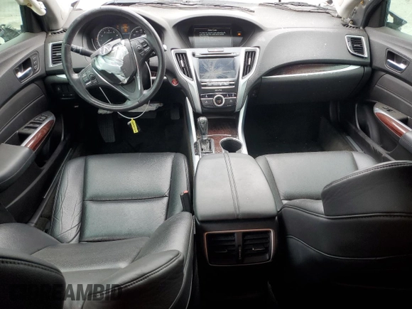 2017 Acura TLX with VIN 19UUB1F36HA006136, listed as a Copart auction lot 50255495 with 76,921 mi miles and Salvage Title. Bid and sale history available at carsss.com. Image 8.
