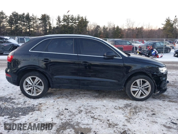 2017 Audi Q3 Premium Plus with VIN WA1HCCFS2HR017095, listed as a IAAI auction lot 41414567 with 102,475 mi miles and . Bid and sale history available at DreamBid. Image 13.
