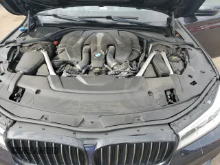 2019 BMW 7 Series 750i xDrive with VIN WBA7F2C58KB239624, listed as a Copart auction lot 53781025 with 87,894 mi miles and Salvage title. Bid and sale history available at DreamBid. Image 11.