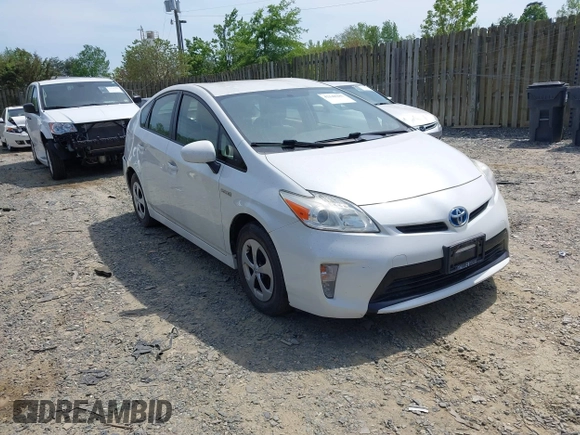 2015 Toyota Prius Four with VIN JTDKN3DU0F0403221, listed as a IAAI auction lot 42148385 with 163,391 mi miles. Bid and sale history available at carsss.com. Image 1.