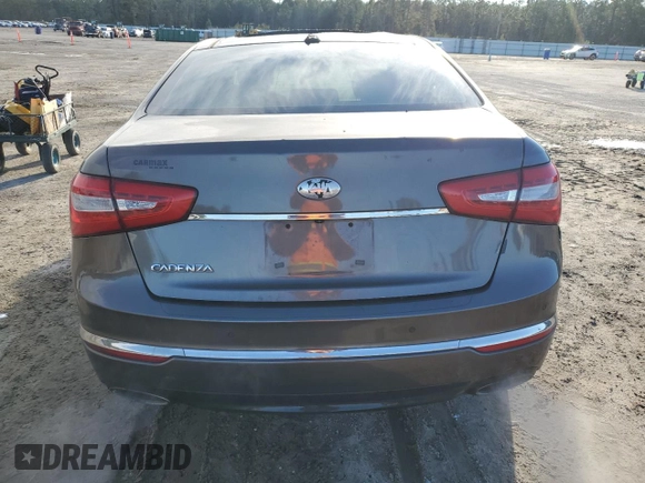 2014 Kia Cadenza Premium with VIN KNALN4D76E5132880, listed as a Copart auction lot 87154594 with 135,761 mi miles and Clean Title. Bid and sale history available at carsss.com. Image 6.