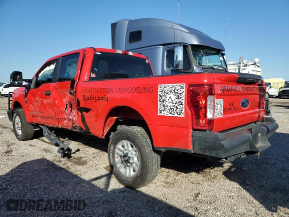 2017 Ford Super Duty F-250 SRW Lariat with VIN 1FT7W2BT5HEF48638, listed as a Copart auction lot 45609295 with 145,510 mi miles and Salvage Title. Bid and sale history available at carsss.com. Image 3.