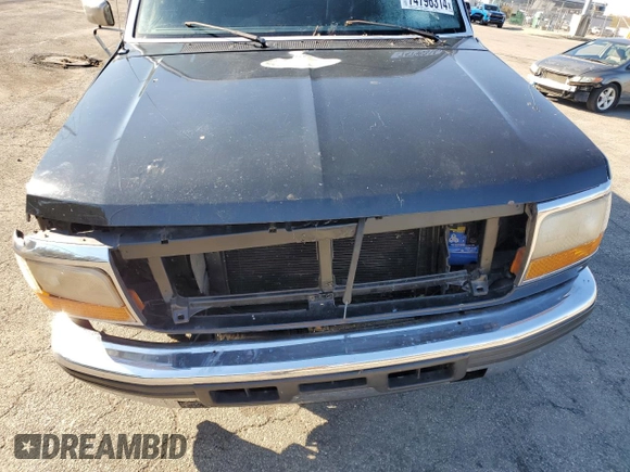 1996 Ford F-150 with VIN 1FTEF14N8TLB78600, listed as a Copart auction lot 74796314 with Not provided miles and Salvage title. Bid and sale history available at DreamBid. Image 12.