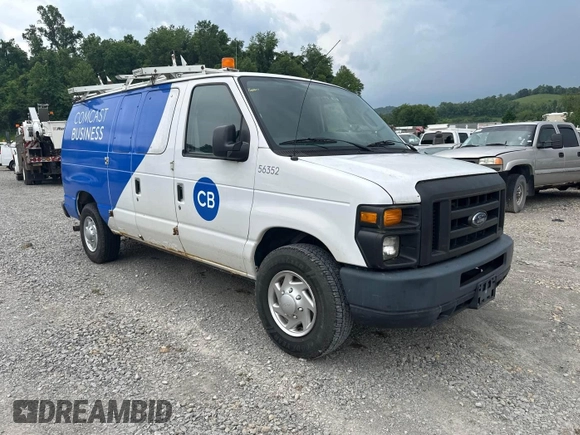 2012 Ford Econoline Cargo Commercial with VIN 1FTNE2EL1CDB21042, listed as a IAAI auction lot 42679263 with 90,458 mi miles and . Bid and sale history available at DreamBid. Image 5.