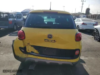 2014 FIAT 500L Trekking with VIN ZFBCFADH2EZ010973, listed as a Copart auction lot 85770304 with 66,861 mi miles and Salvage Title. Bid and sale history available at carsss.com. Image 6.