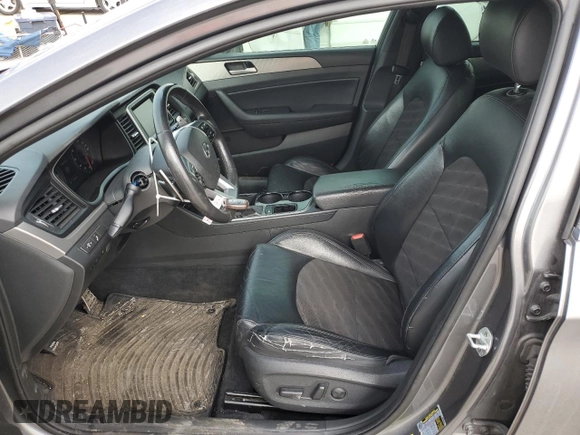 2018 Hyundai Sonata SEL with VIN 5NPE34AF8JH727138, listed as a Copart auction lot 48195065 with 136,278 mi miles and Salvage Title. Bid and sale history available at DreamBid. Image 7.