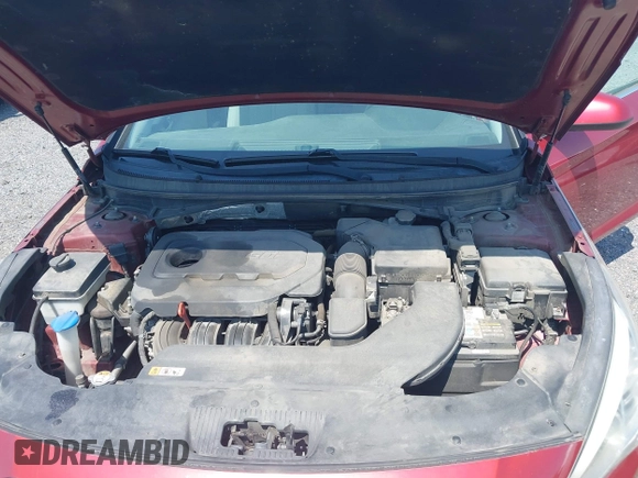 2016 Hyundai Sonata SE with VIN 5NPE24AF0GH426827, listed as a IAAI auction lot 42163411 with 120,294 mi miles and . Bid and sale history available at carsss.com. Image 10.