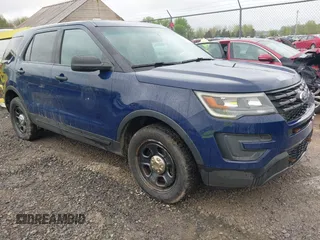 2017 Ford Police Interceptor Utility z VIN 1FM5K8AT3HGC25647, wystawiony jako IAAI lot #42223972 z przebiegiem 213 599 mil mil oraz . Historia ofert i sprzedaży dostępna na DreamBid. Obrazek 1.