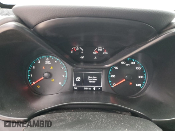 2022 GMC Canyon 2WD Elevation with VIN 1GTG5CEN0N1284916, listed as a Copart auction lot 46655135 with 21,611 mi miles and Salvage Title. Bid and sale history available at carsss.com. Image 9.