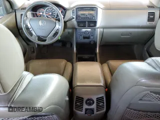 2006 Honda Pilot EX-L with VIN 2HKYF18596H536447, listed as a Copart auction lot 54239375 with 198,959 mi miles and Salvage Title. Bid and sale history available at DreamBid. Image 8.