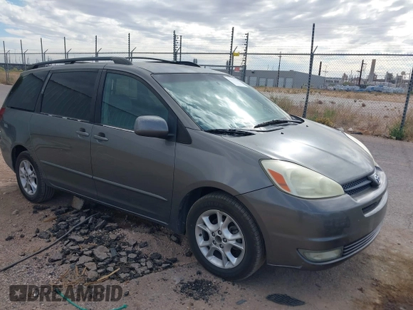 2005 Toyota Sienna XLE with VIN 5TDZA22C55S227647, listed as a IAAI auction lot 42007645 with 183,114 mi miles and . Bid and sale history available at carsss.com. Image 1.