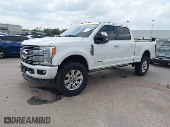 2017 Ford F-250 Lariat with VIN 1FT7W2BTXHEB75967, listed as a IAAI auction lot 42241525 with 181,780 mi miles and . Bid and sale history available at DreamBid. Image 2.