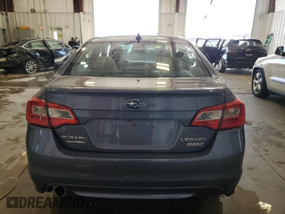 2017 Subaru Legacy Premium with VIN 4S3BNAD66H3033089, listed as a Copart auction lot 53162515 with 72,784 mi miles and Clean Title. Bid and sale history available at DreamBid. Image 6.