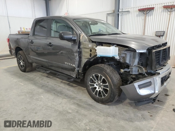 2023 Nissan Titan SV с VIN 1N6AA1EC1PN113475, выставлен на аукционе Copart как лот 85920794 с пробегом 25 434 миль миль и Списание • Salvage title. История ставок и продаж доступна на DreamBid. Изображение 4.