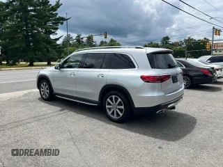 2021 Mercedes-Benz GLS 450 with VIN 4JGFF5KEXMA410816, listed as a Copart auction lot 65096815 with 157,958 mi miles and Clean title. Bid and sale history available at DreamBid. Image 3.
