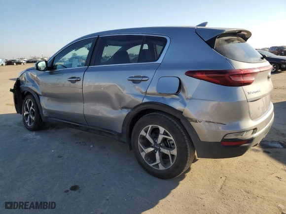2021 Kia Sportage LX with VIN KNDPM3AC2M7926443, listed as a Copart auction lot 46955915 with 94,388 mi miles and Salvage Title. Bid and sale history available at carsss.com. Image 2.