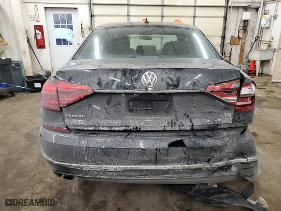 2016 Volkswagen Passat 1.8T S with VIN 1VWAS7A32GC068919, listed as a Copart auction lot 45177425 with 109,427 mi miles and Salvage Title. Bid and sale history available at carsss.com. Image 6.