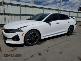 2022 Kia K5 GT-Line z VIN 5XXG64J22NG161783, wystawiony jako Copart lot #54055715 z przebiegiem 68 996 mil mil oraz Szkoda całkowita • Salvage title. Historia ofert i sprzedaży dostępna na DreamBid. Obrazek 1.