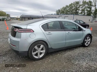 2012 Chevrolet Volt with VIN 1G1RB6E4XCU104324, listed as a Copart auction lot 55158385 with 161,895 mi miles and Salvage Title. Bid and sale history available at carsss.com. Image 3.