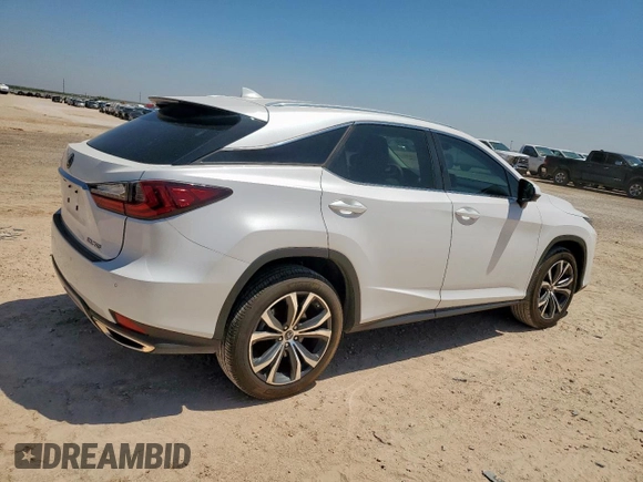 2022 Lexus RX 350 with VIN 2T2HZMAA3NC248761, listed as a Copart auction lot 60498775 with 9,157 mi miles and Salvage title. Bid and sale history available at DreamBid. Image 3.