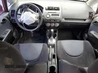 2007 Honda Fit Sport with VIN JHMGD38687S017896, listed as a Copart auction lot 51041155 with 184,977 mi miles and Salvage Title. Bid and sale history available at carsss.com. Image 8.