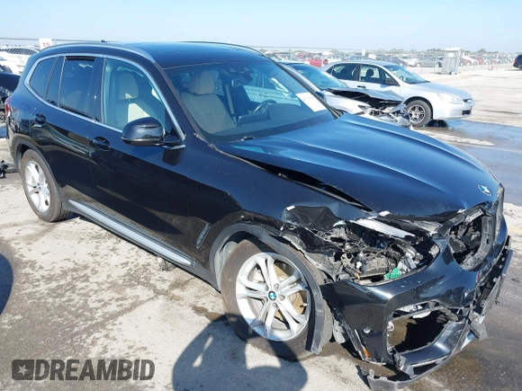 2019 BMW X3 sDrive30i with VIN 5UXTR7C55KLR52298, listed as a IAAI auction lot 41799505 with 64,283 mi miles and . Bid and sale history available at DreamBid. Image 1.