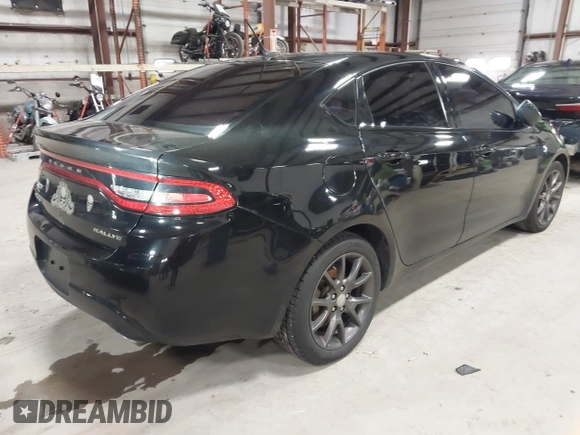 2015 Dodge Dart SXT with VIN 1C3CDFBB0FD336028, listed as a IAAI auction lot 41931301 with 129,759 mi miles. Bid and sale history available at carsss.com. Image 4.
