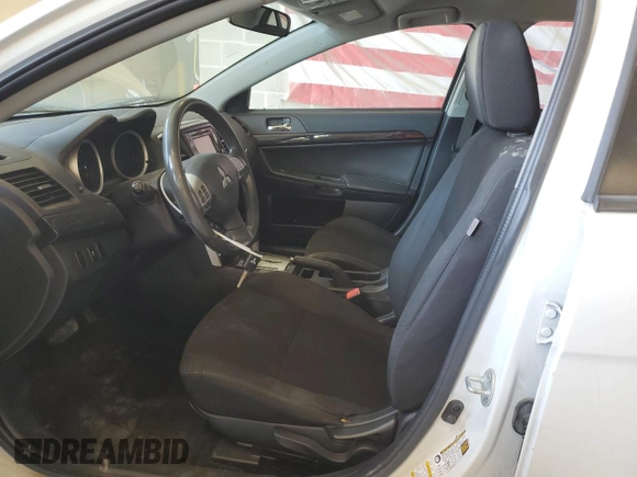 2017 Mitsubishi Lancer ES with VIN JA32U2FU9HU004487, listed as a Copart auction lot 69667144 with 158,948 mi miles and Salvage Title. Bid and sale history available at DreamBid. Image 7.