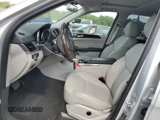2015 Mercedes-Benz M ML 350 with VIN 4JGDA5JB7FA527043, listed as a Copart auction lot 55034065 with 90,473 mi miles and Salvage Title. Bid and sale history available at carsss.com. Image 7.