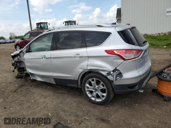 2015 Ford Escape Titanium с VIN 1FMCU0JX7FUA49724, выставлен на аукционе Copart как лот 56676655 с пробегом 85 402 миль миль и Чистый • Clean title. История ставок и продаж доступна на DreamBid. Изображение 2.