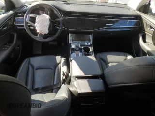 2020 Audi Q8 Premium Plus with VIN WA1BVAF10LD014844, listed as a Copart auction lot 83256404 with 0 mi miles and Salvage Title. Bid and sale history available at carsss.com. Image 8.