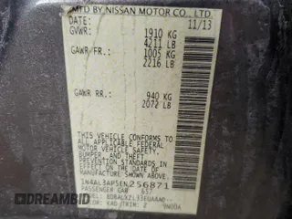 2014 Nissan Altima 2.5 with VIN 1N4AL3AP5EN256871, listed as a Copart auction lot 44022645 with 143,126 mi miles and Salvage Title. Bid and sale history available at carsss.com. Image 12.