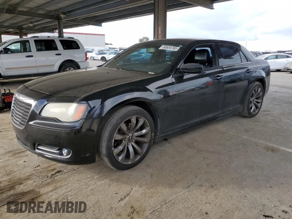 2014 Chrysler 300 with VIN 2C3CCABG5EH236753, listed as a Copart auction lot 50634765 with 99,684 mi miles and Salvage Title. Bid and sale history available at carsss.com. Image 1.