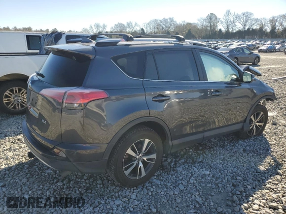 2018 Toyota RAV4 XLE with VIN JTMWFREV1JJ723577, listed as a Copart auction lot 41850475 with 79,412 mi miles and Salvage Title. Bid and sale history available at DreamBid. Image 3.