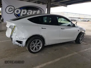2022 Tesla Model Y Long Range z VIN 7SAYGDEE4NF576275, wystawiony jako Copart lot #53968925 z przebiegiem 30 524 mil mil oraz Szkoda całkowita • Salvage title. Historia ofert i sprzedaży dostępna na DreamBid. Obrazek 3.