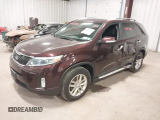 2015 Kia Sorento LX with VIN 5XYKT3A65FG635450, listed as a IAAI auction lot 41883840 with 97,238 mi miles. Bid and sale history available at carsss.com. Image 17.