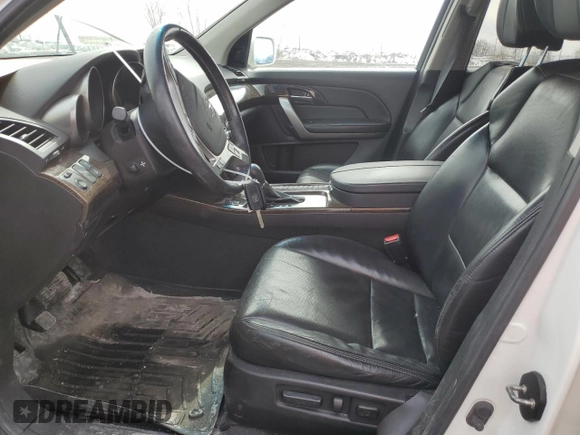 2012 Acura MDX Advance with VIN 2HNYD2H62CH001480, listed as a Copart auction lot 52713375 with 295,995 mi miles and Salvage title. Bid and sale history available at DreamBid. Image 7.